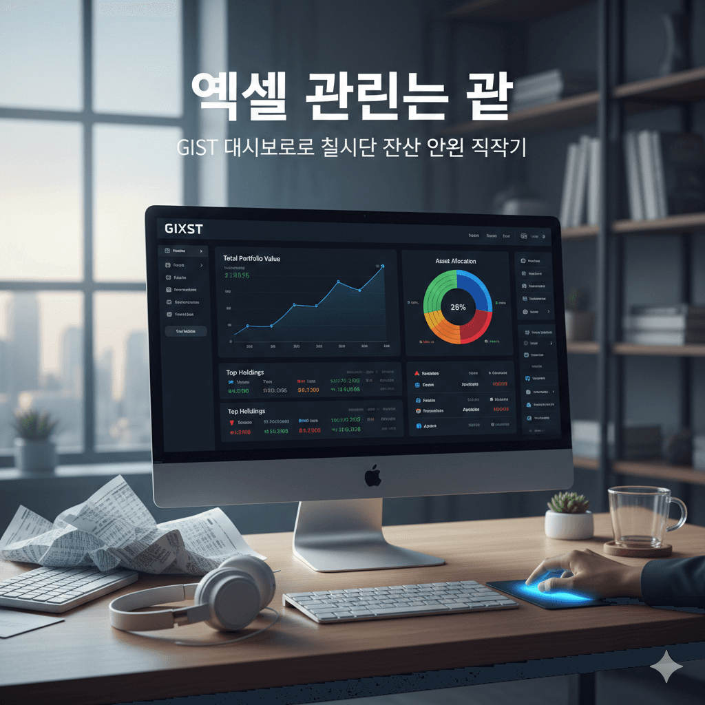 "엑셀 관리는 끝": GIXST 대시보드로 실시간 자산 관리 시작하기