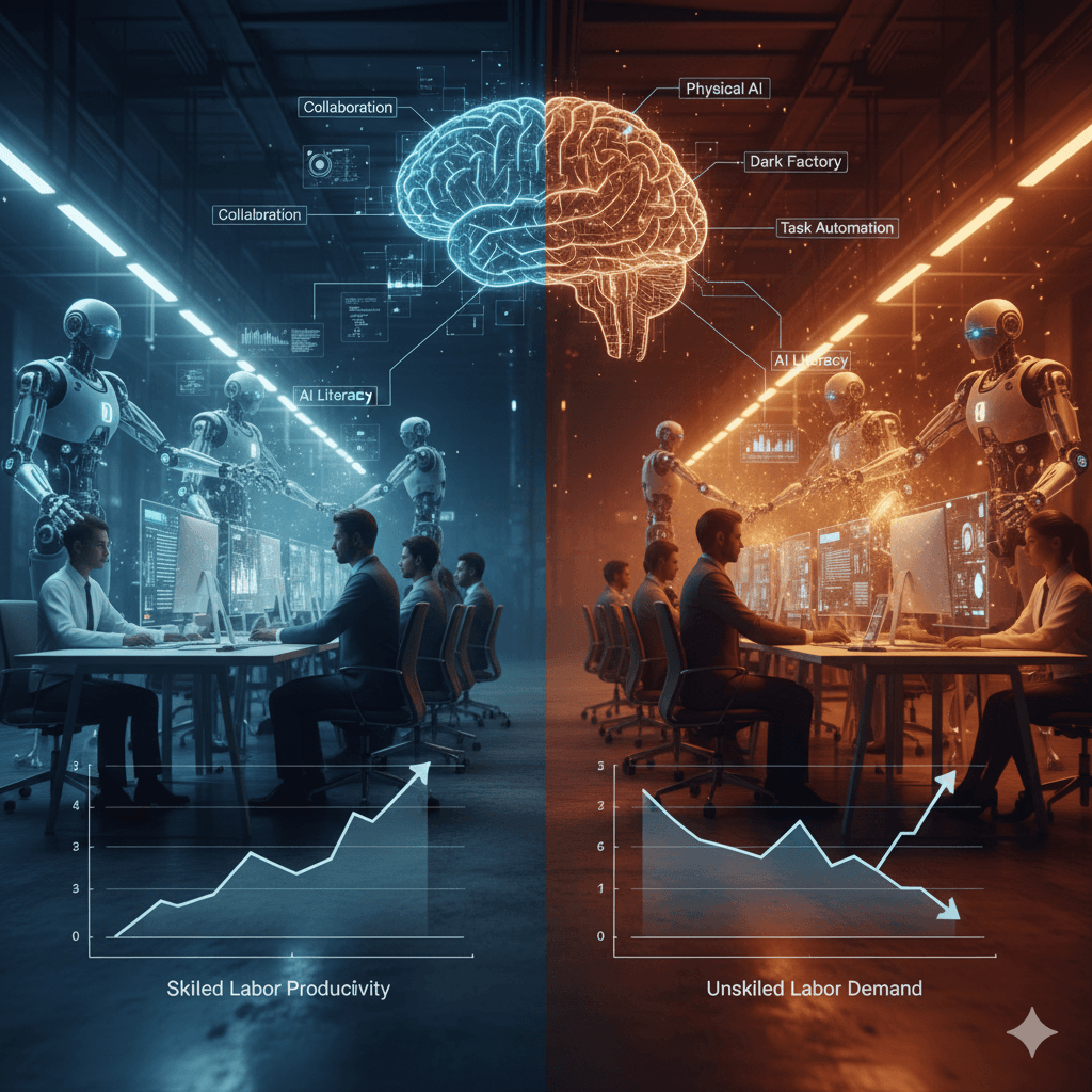 AI는 일자리를 뺏는가, 과업을 혁신하는가?
