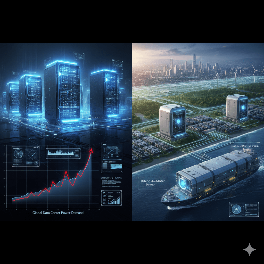 AI 데이터센터의 역습: 2026년 전력망 재편과 SMR(소형모듈원자로)의 실전 가능성